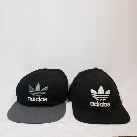 adidas Other - 2 Adidas Originals Trefoil Logo Snapback Hats